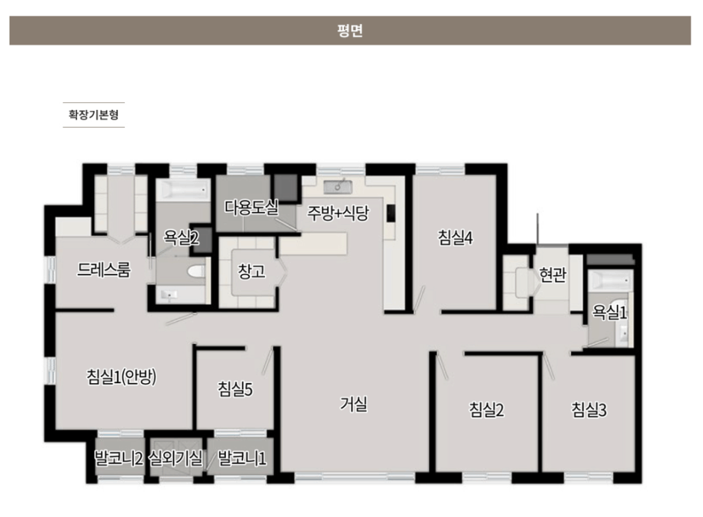 사직동 푸르지오 자이_세대안내18