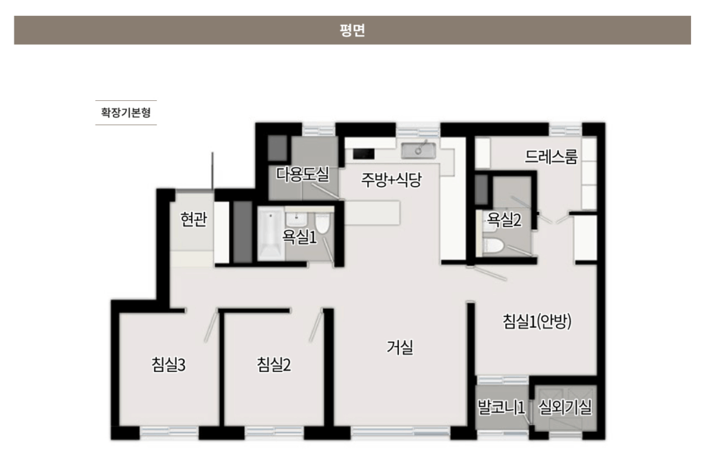 사직동 푸르지오 자이_세대안내2