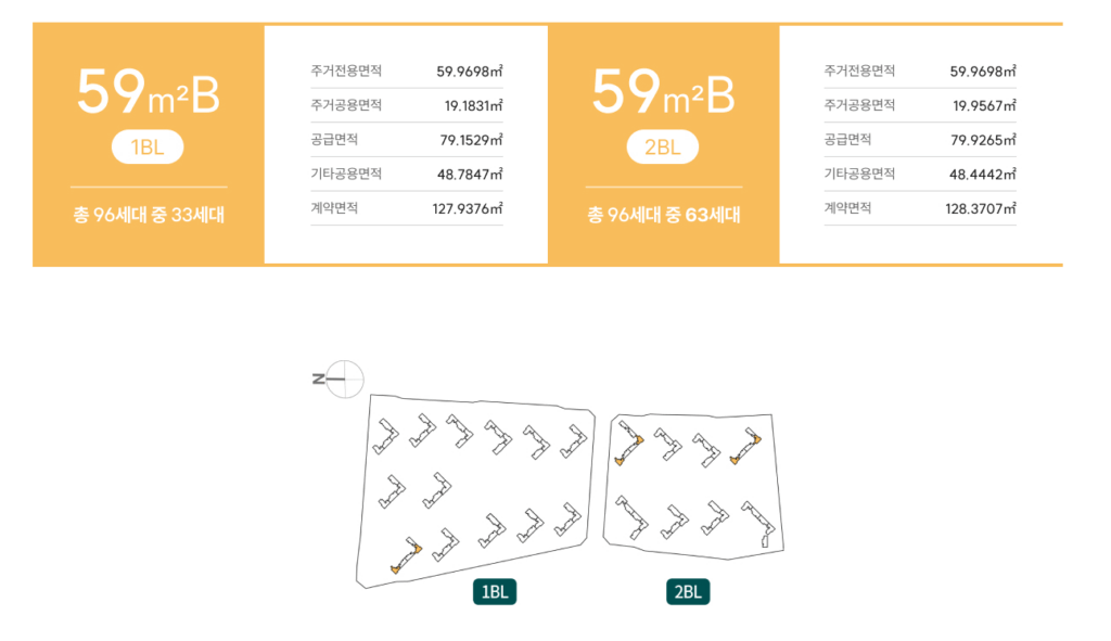 사직동 푸르지오 자이_세대안내3